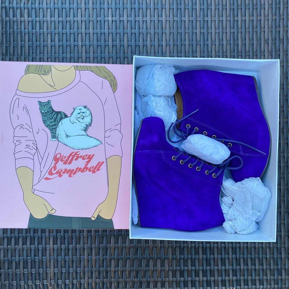 Jeffrey Campbell 99 Tie Wedge Bootie - Picture 2 of 10
